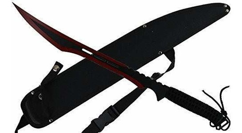 Tactical Master Fantasy Machete De Cuchilla Fija Con Portado