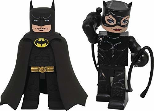 Figuras Vinilo Batman Y Catwoman En 2 Pack