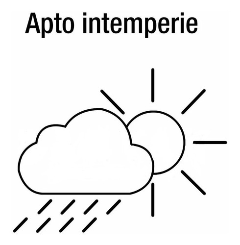 Imagen 5 de 10 de Aplique Difusor Unidireccional Exterior + Lled G9 5w Oferta