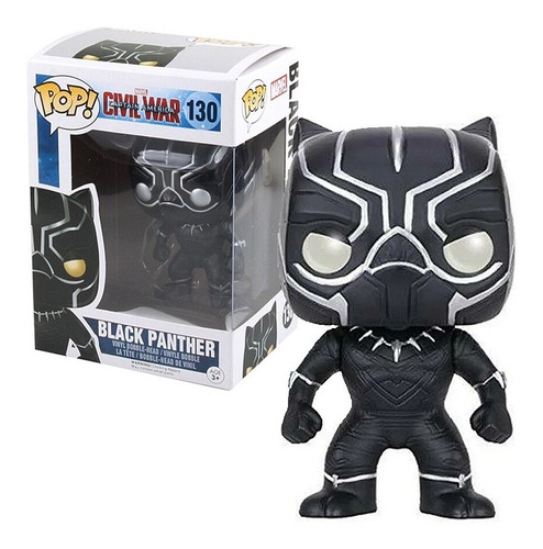 Pop! Funko Pantera Negra #130 | Marvel