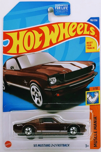 Hot Wheels - 1/10 - ´65 Mustang 2+2 Fastback - 1/64 - Hcx81