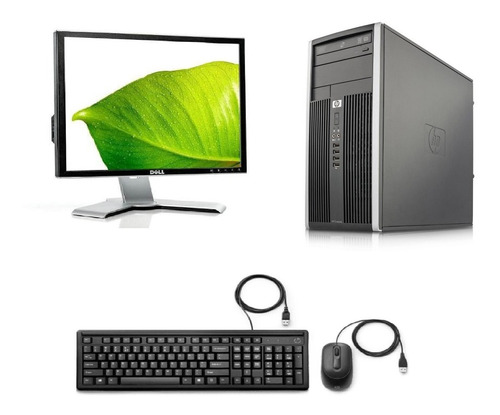 Pc Hp Compaq 6000 Core2duo 4gb Ram 120gb Solido Monitor 19 (Reacondicionado)