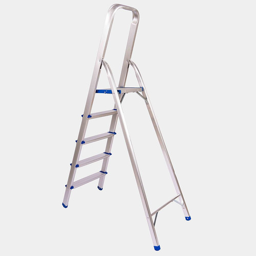 Escalera De Aluminio Plegable 5 Escalones