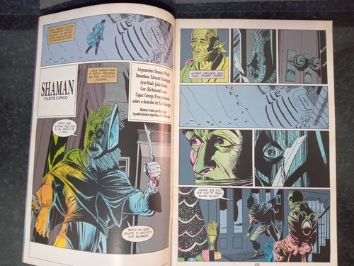 Hq Miniserie Completa Conto Batman Shaman 1-5 Abril 91 Rjhm (Usado)