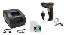 Comprar Kit Lector Códigos Barra, Impresora Tickets + Punto De Venta