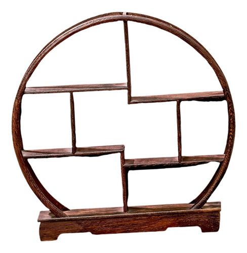 Pantalama De Madera Stand Tea Rack Rack Elegant Portable