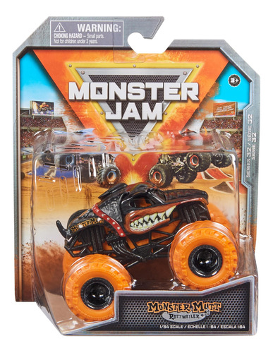 Camión Fundido Monster Jam 2023 Spin Master 1:64 Rottweiler