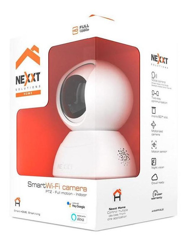 Cámara De Seguridad Nexxt Home Ip Ptz Motorizada Nhc-p720