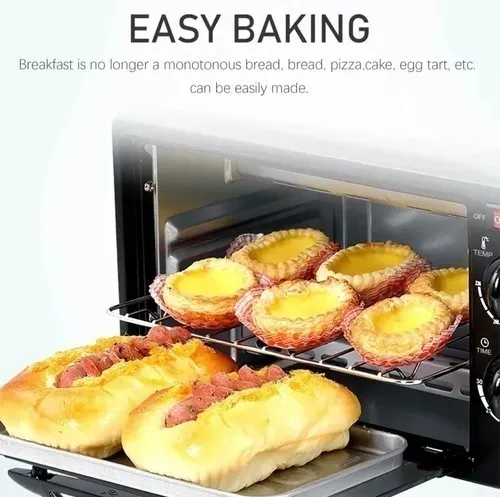 Horno Multifuncion Cafetera Parrilla Estacion Desayuno 3 En1