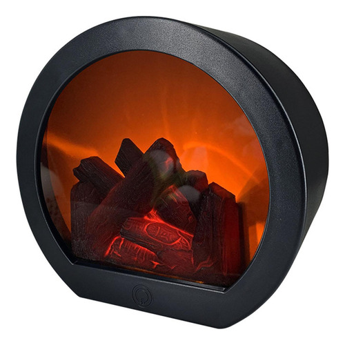 Simulación Chimenea Realista Parpadeo Efecto Llama Linterna