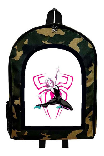 Mochila Camuflada Spiderman Mod Aar92