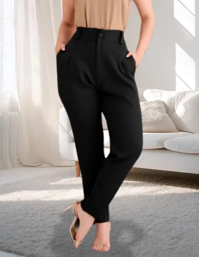 Calça Feminina de Alfaiataria para Trabalhar Casual e Luxo — R$ 69,99 em Mercado Livre, 56% OFF