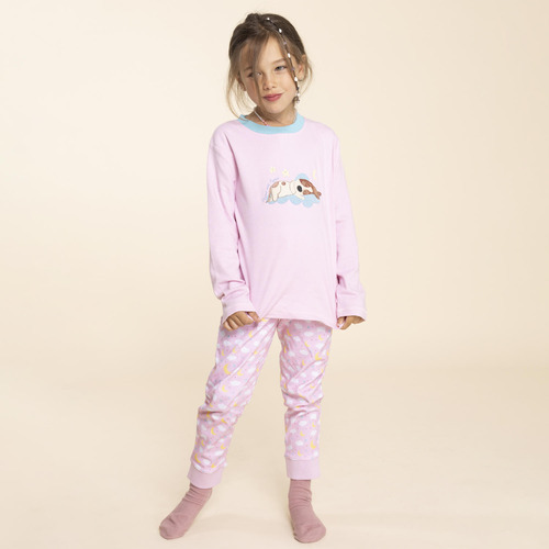 Pijama Niña Dreams Rosado Hush Puppies Kids