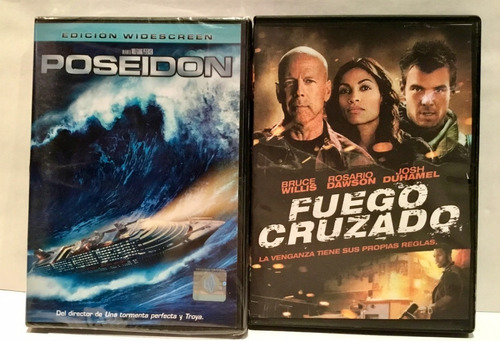 Poseidon Fuego Cruzado 2 Dvd Originales 