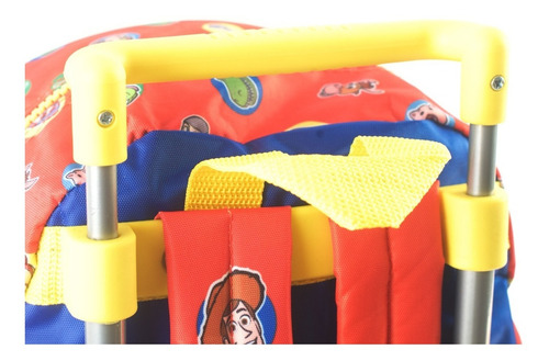 Imagen 4 de 7 de Mochila Jardín Con Carro Toy Story 11 PuLG 28 Cm 61304 Edu
