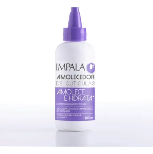 Amolecedor De Cuticula Impala 100ml Creme Hidratante Amolece