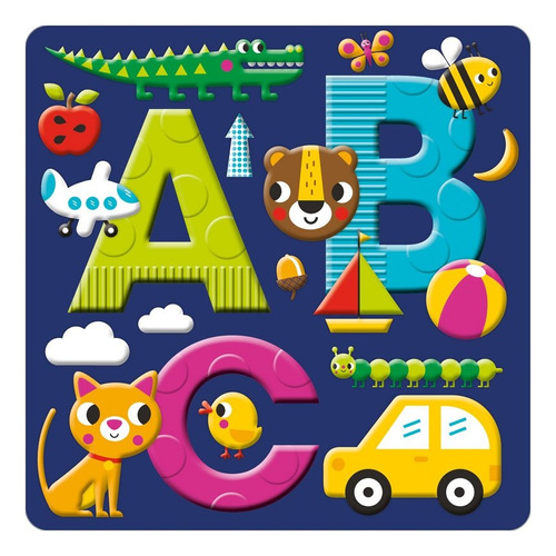 Libro Infantil Descubriendo El A B C Interactivo Niños Niñas