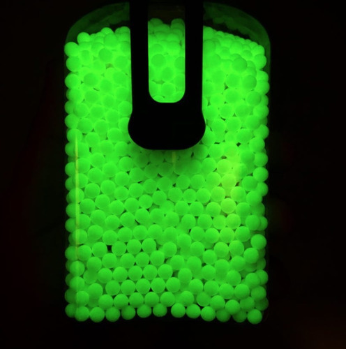 Imagem 5 de 6 de Bbs 0,28 Gr. Spartan Airsoft Traçantes Tracer Green 2000 Un