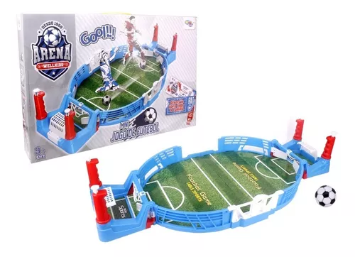 Mini Jogo Futebol de Mesa Portátil Pebolim Golzinho Batalha em Campo  Divertido Interativo Brinquedo Infantil e Adulto em Promoção na Americanas