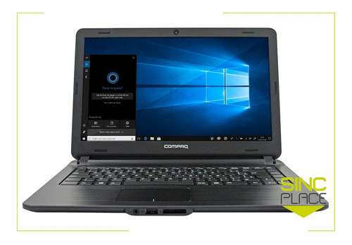 Notebook Compaq Presario CQ-21N preta 14", Intel Core i3 5005U  4GB de RAM 120GB SSD, Intel HD Graphics 5500 1366x768px Windows 10 Home
