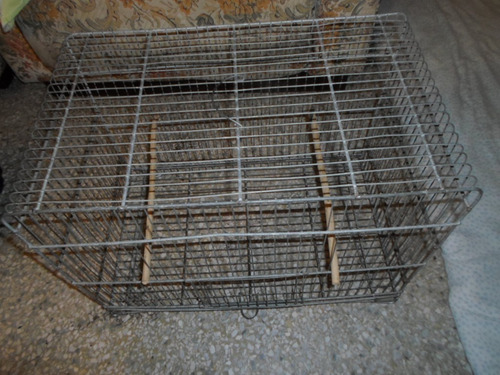 Imagen 2 de 3 de Jaula Grande Metalica Para Mascota