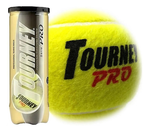Tubo Pelota De Tenis Tourney Pro X3 All Court Premium 