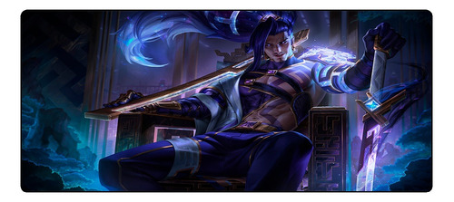 Mouse Pad Gamer League Of Legends Yasuo 90 X 40 Cm Lol