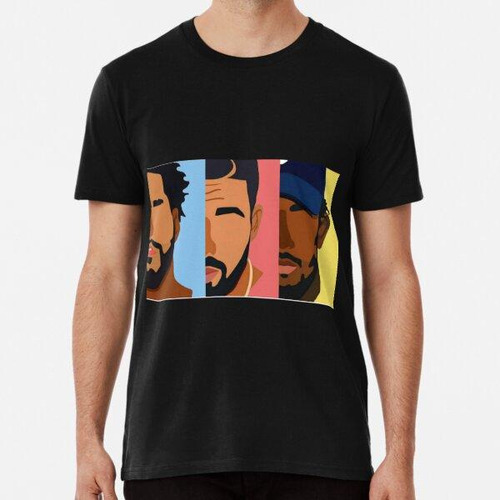 Remera Drake, J Cole, Kendrick Lamar Shirt Algodon Premium