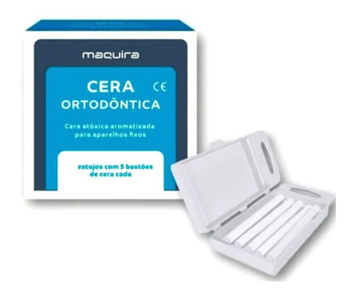 Cera Ortodoncia Dental De Alivio Pack X 10 Unidades