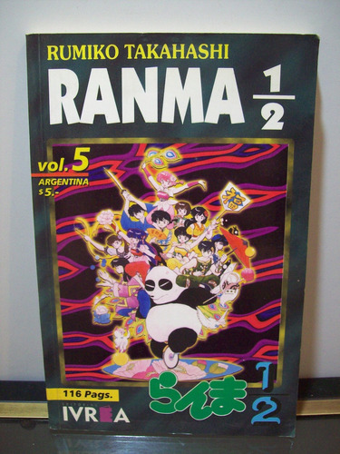Adp Ranma 1/2 Rumiko Takahashi Vol. 5 / Ed. Ivrea 1999 Bs As