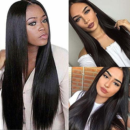 Wigs Negro De Larga Distancia Para Mujeres De La Jv46p