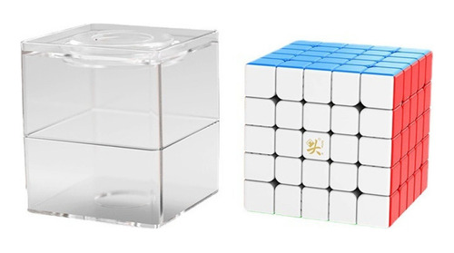 Cubo Mágico 5x5 Magnético Dayan Nezha 5 M 5x5x5 Stickerless