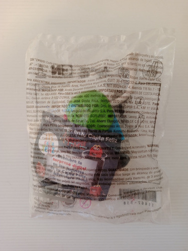 Happy Adventure Time Cartoon Network Mcdonald Bolsa Cerrada (Usado)