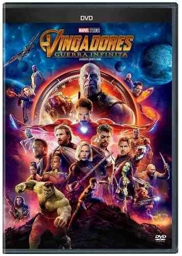 Dvd Vingadores Guerra Infinita - Original & Lacrado