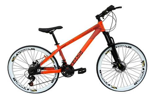 Bicicleta Aro 26 Vikingx Tuff 21v Alumínio Freio Disco Vmaxx