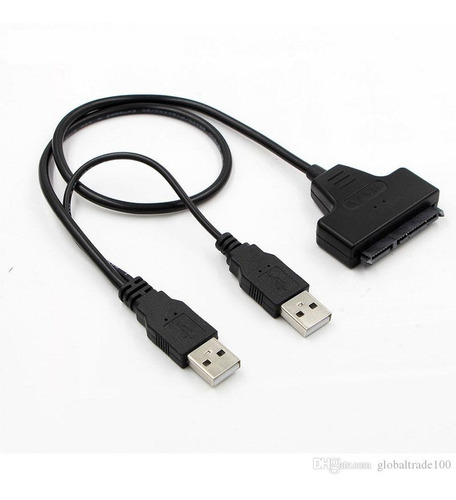 Cable Adaptador Sata A Usb 2.0 Disco Rigido Hdd Ssd 2.5 3.5