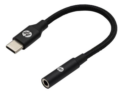 Dhc-tc131 Adaptador De Audio Usb-c A 3,5 Negro Trenzado
