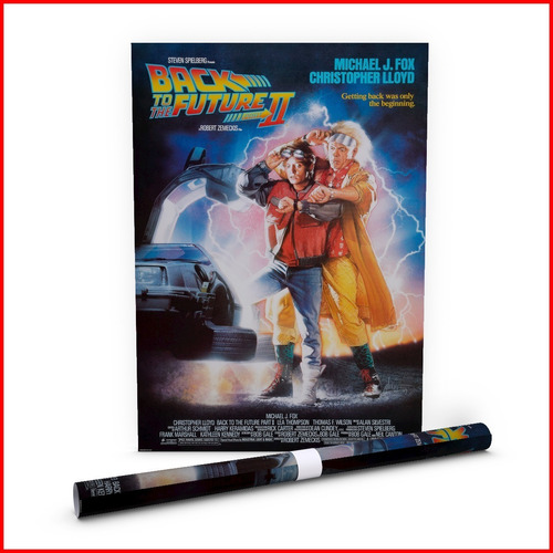 Poster Volver Al Futuro Back To The Future 2  1989 - 40x60cm