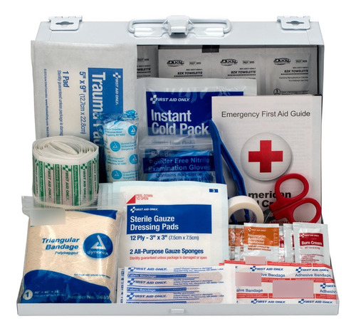 First Aid Only Kit De Primeros Auxilios Para Contratistas (.