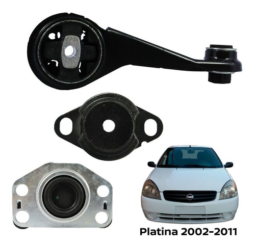 Soportes Caja Vel Estandar Y Motor Platina 2008 Safety
