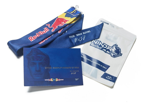 Diadema De Ninja Con Diseño Red Bull