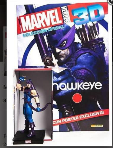 Hawkeye Ojo De Halcón - Colección Marvel 3d
