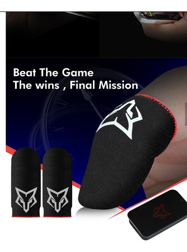 Imagen 4 de 4 de Guantes, Fundas Para Dedos Gamer De Ultraduración V6 X4