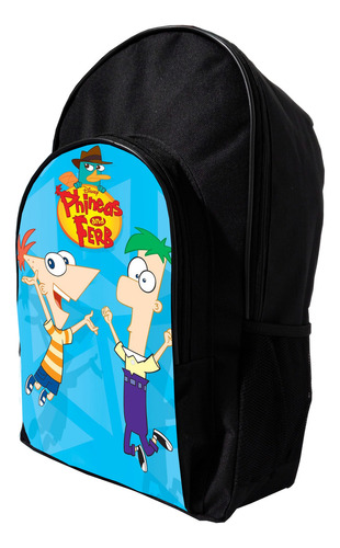 Mochila Escolar Phineas Y Ferb #121