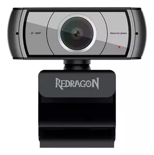 Cámara web Redragon Apex Full HD 30FPS color negro