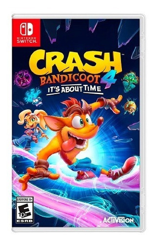 Juego Nintendo Switch Sellado Crash 4 Bandicoot 4