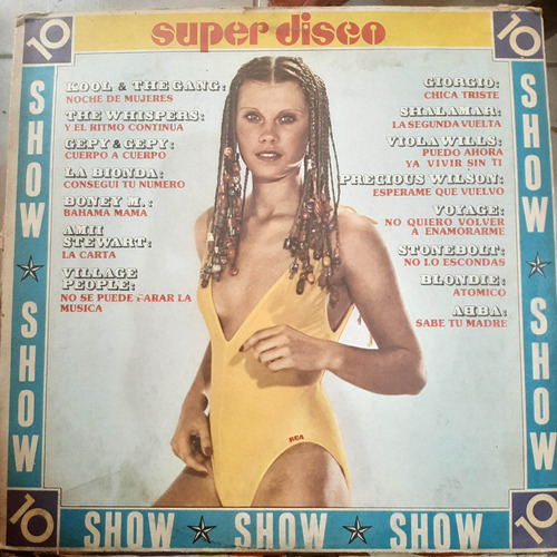 Vinilo Super Disco Show Kool Whispers Bionda Otros Cp2