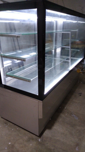 Vitrina Exhibidora Para Tortas En Acero Inoxidable