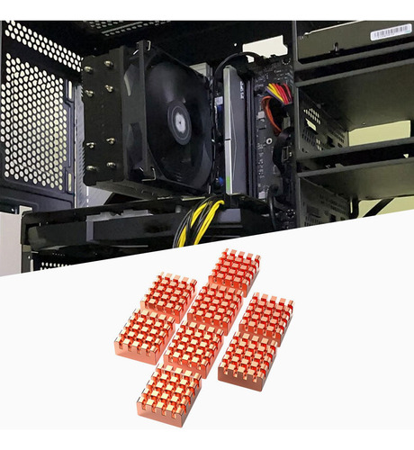 Kit De Dissipador De Calor De Cobre Com 8 Peças, Com Fita