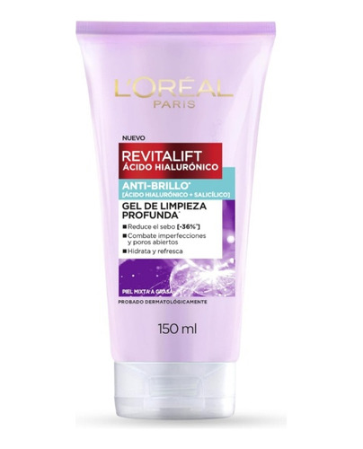 L'oréal Paris Gel De Limpieza Profunda Revitalift